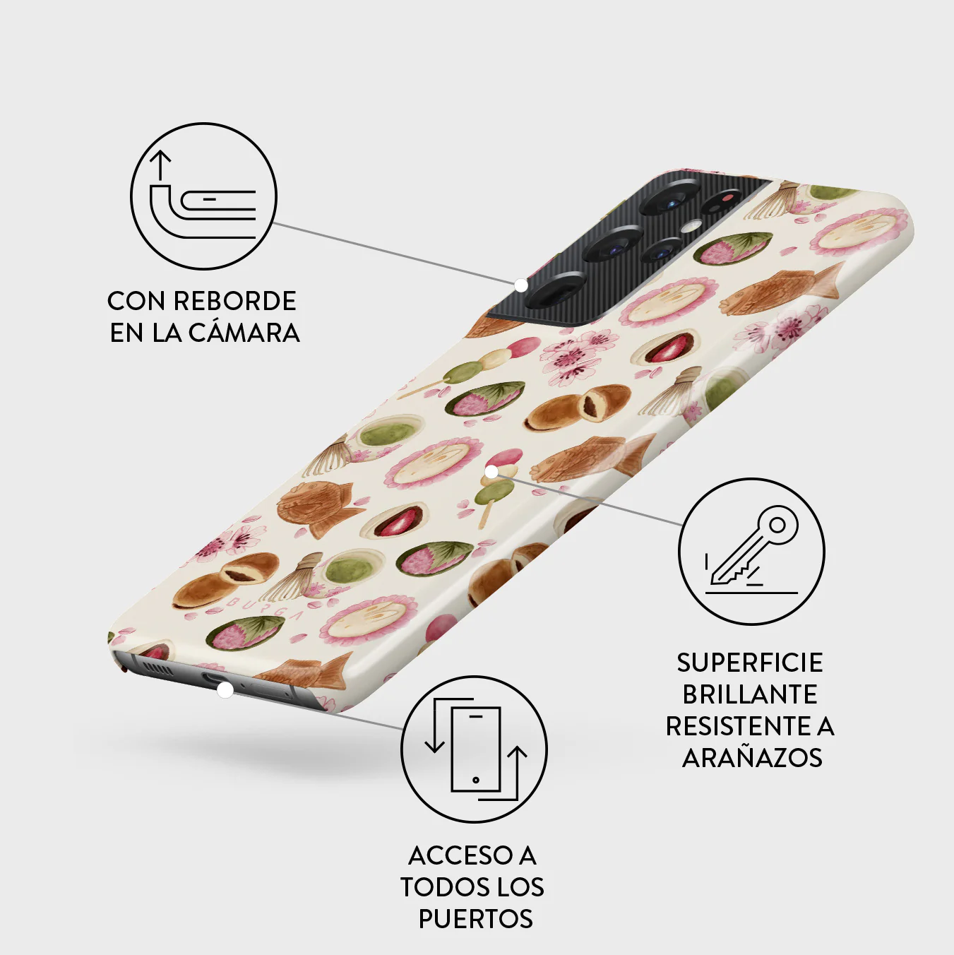 Café Haru - Samsung Galaxy S21 Ultra Funda - Image 3