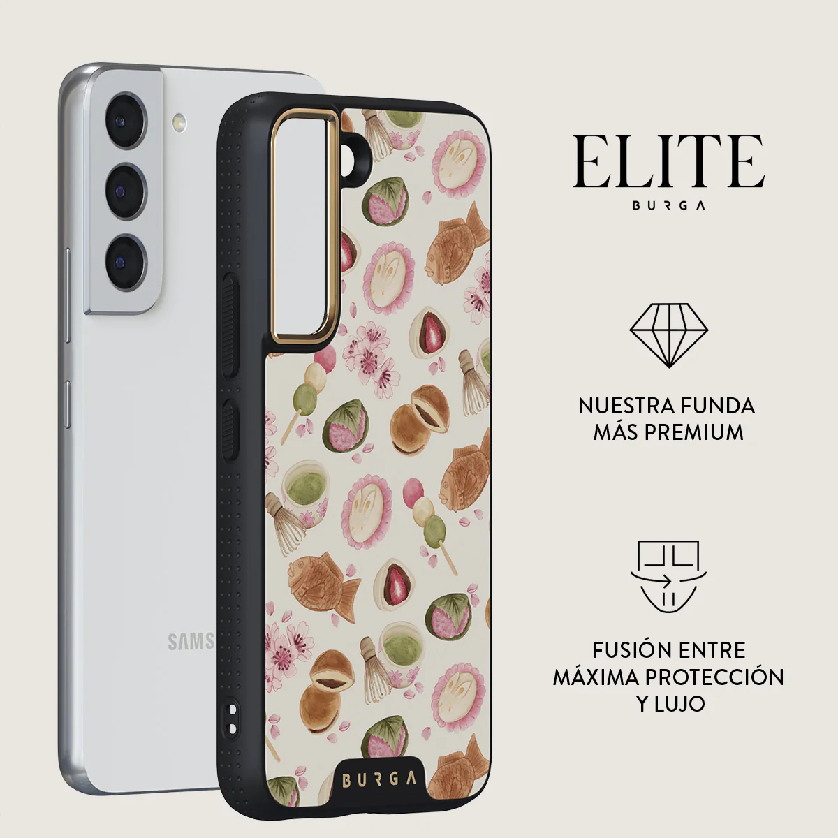 Café Haru - Samsung Galaxy S22 Plus Funda - Image 6