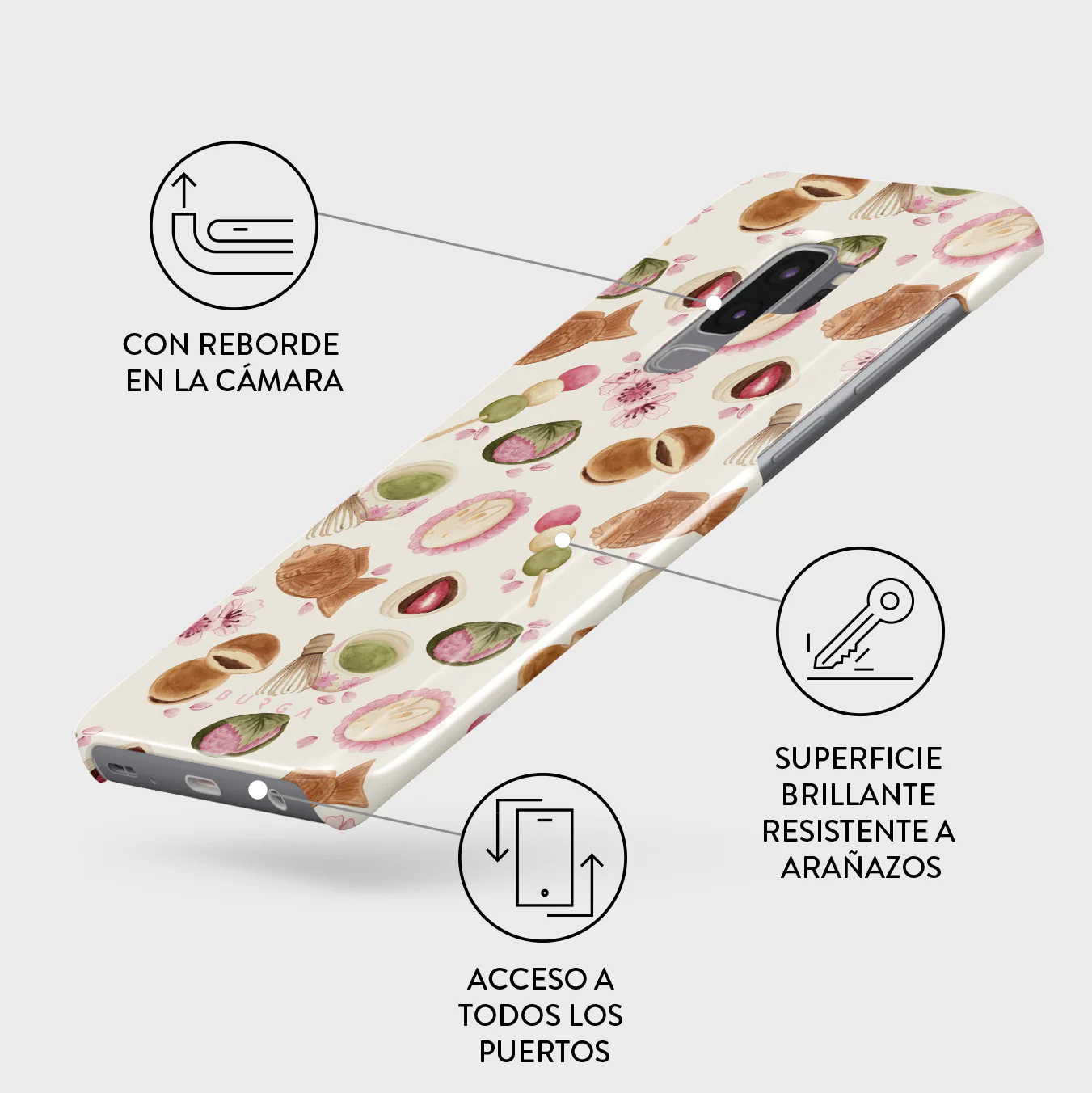 Café Haru - Samsung Galaxy S9 Plus Funda - Image 3