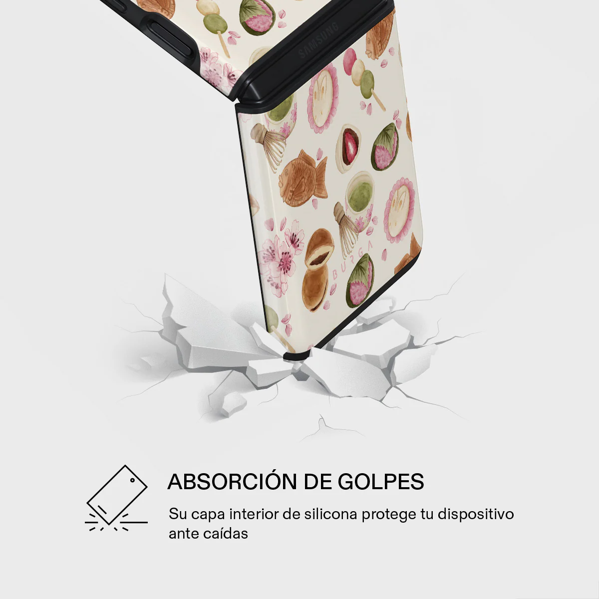 Café Haru - Samsung Galaxy Z Flip 4 Funda - Image 10