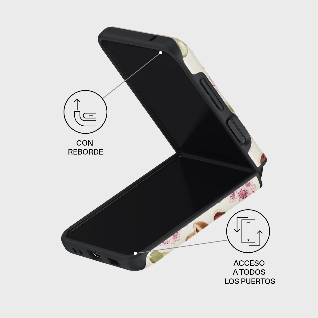Café Haru - Samsung Galaxy Z Flip 4 Funda - Image 9