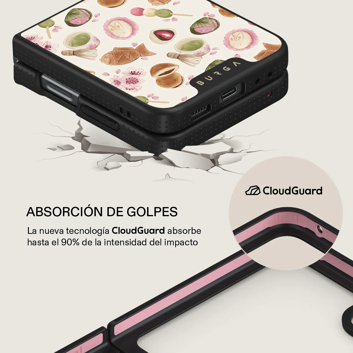 Café Haru - Samsung Galaxy Z Flip 5 Funda - Image 10