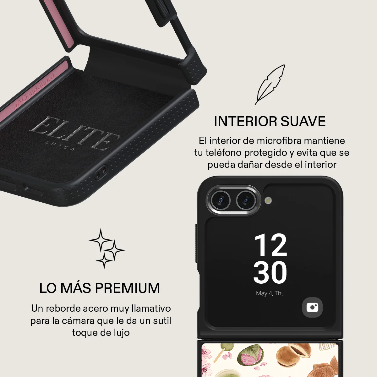 Café Haru - Samsung Galaxy Z Flip 5 Funda - Image 20