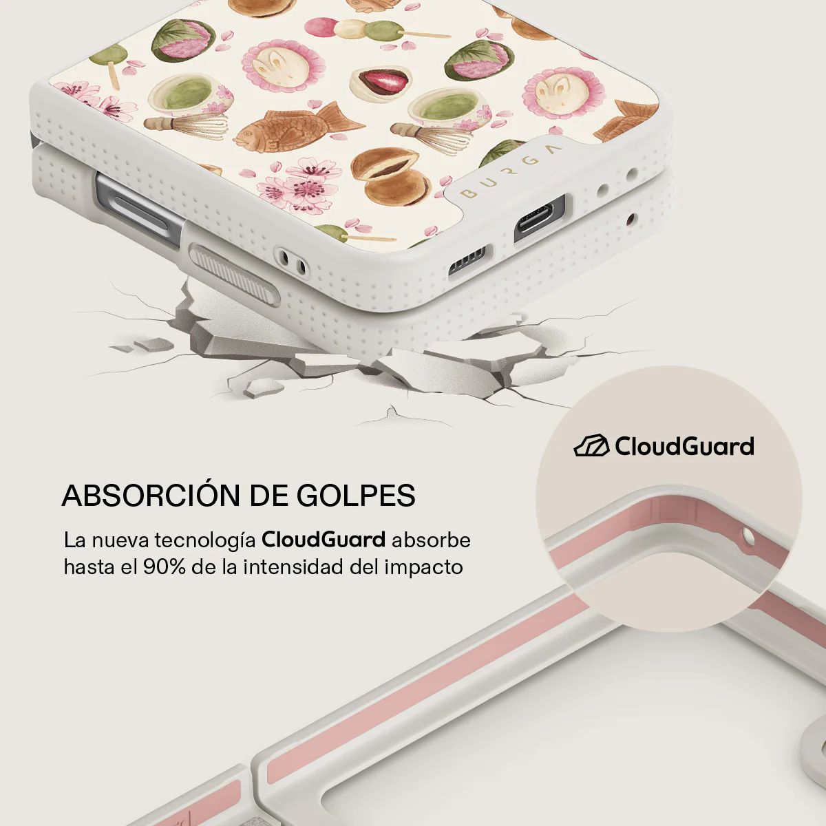 Café Haru - Samsung Galaxy Z Flip 5 Funda - Image 24