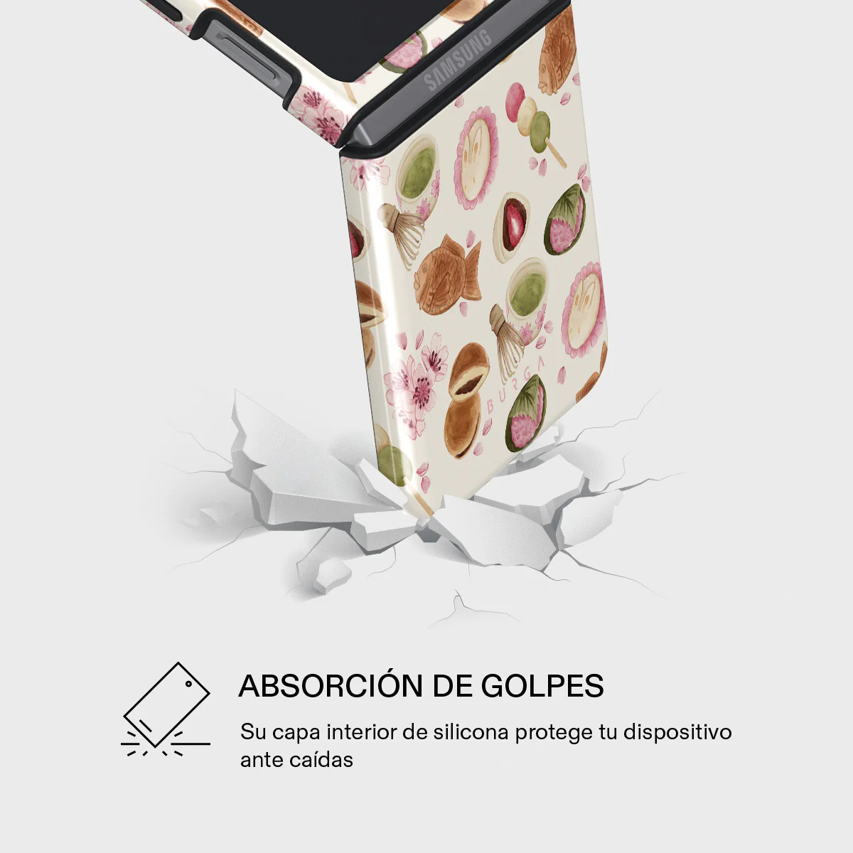 Café Haru - Samsung Galaxy Z Flip 5 Funda - Image 4