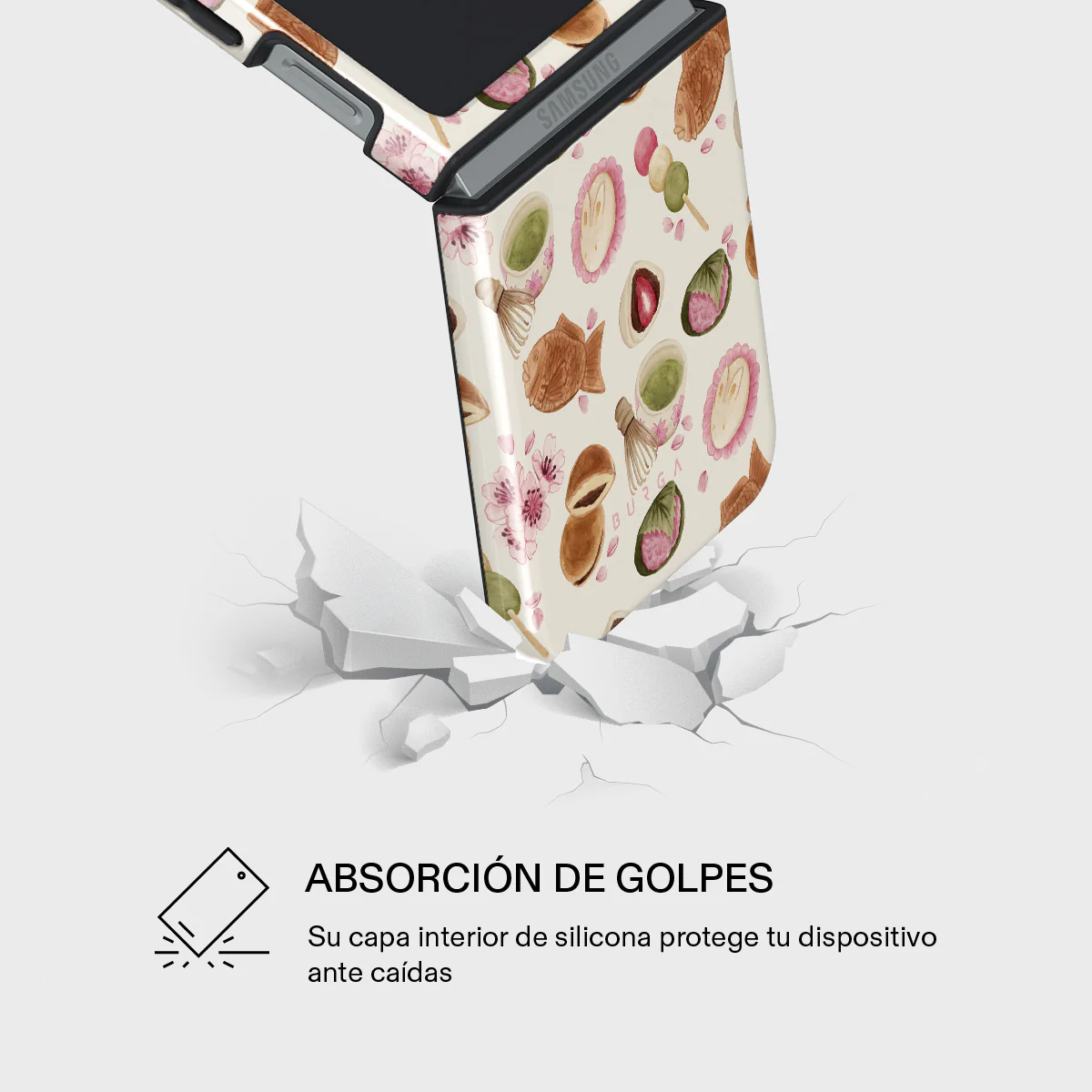 Café Haru - Samsung Galaxy Z Flip 6 Funda - Image 4