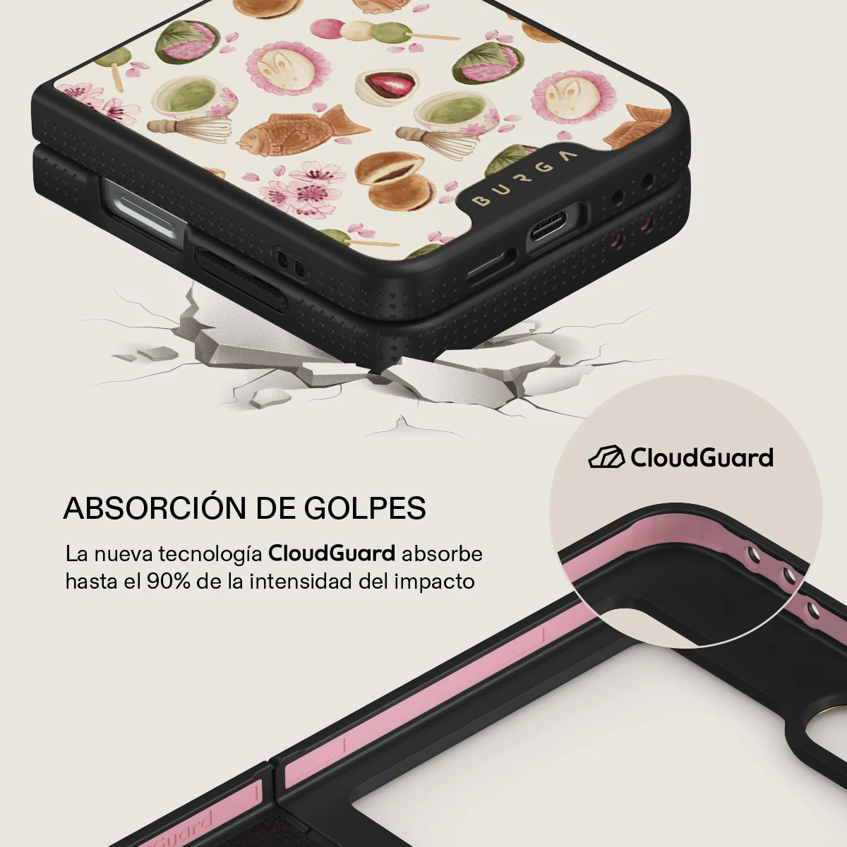 Café Haru - Samsung Galaxy Z Flip 6 Funda - Image 8