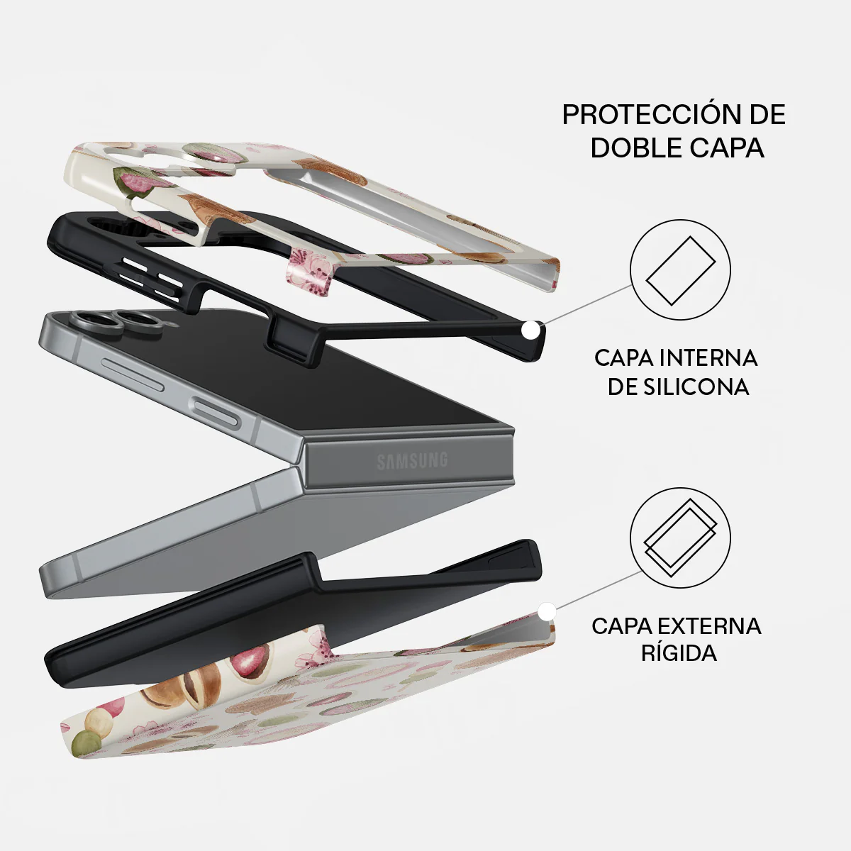 Café Haru - Samsung Galaxy Z Flip 7 FE Funda - Image 2