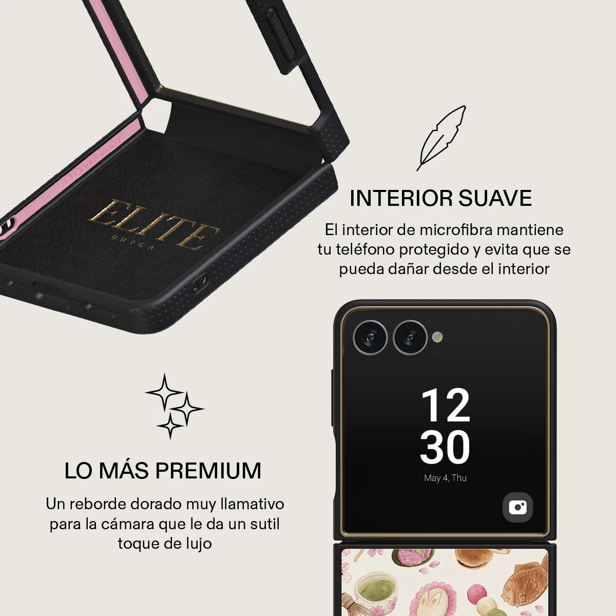 Café Haru - Samsung Galaxy Z Flip 7 Funda - Image 10