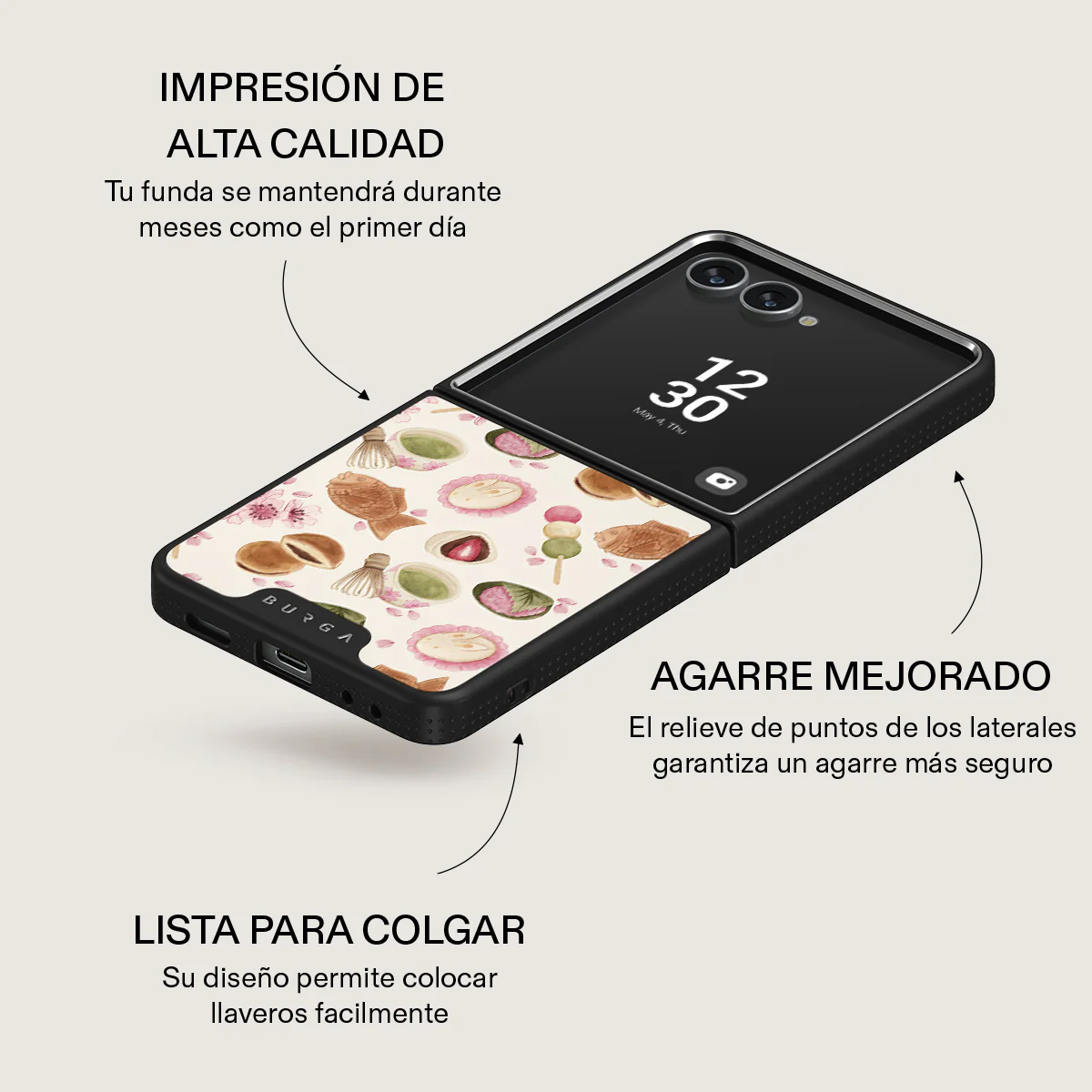 Café Haru - Samsung Galaxy Z Flip 7 Funda - Image 16