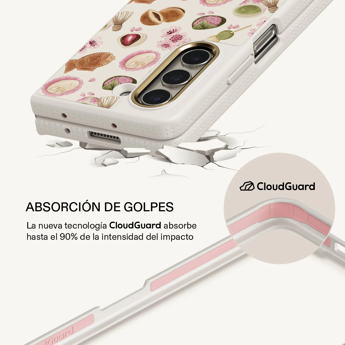 Café Haru - Samsung Galaxy Z Fold 5 Funda - Image 17