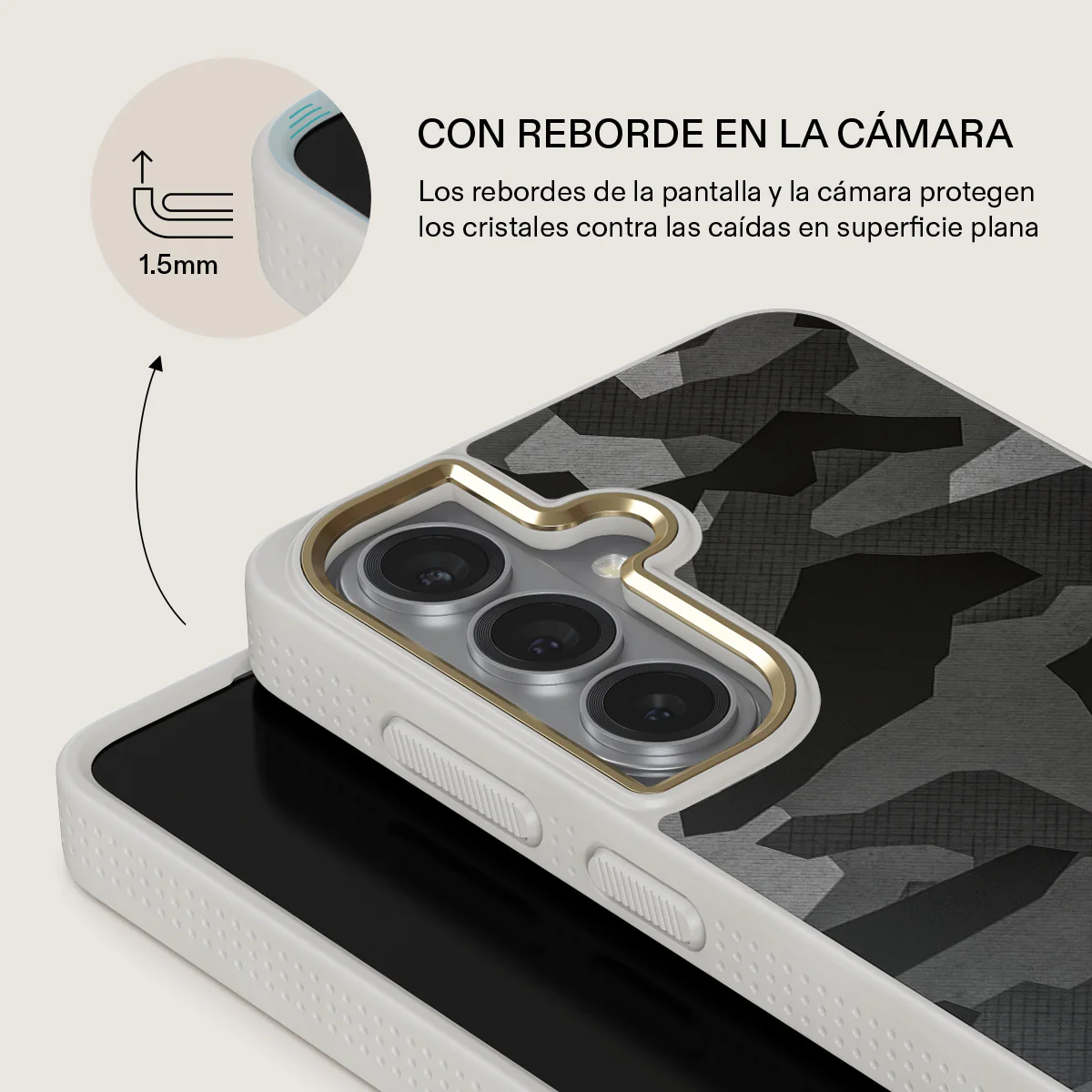Night Black Camouflage - Samsung Galaxy S26 Funda - Image 29