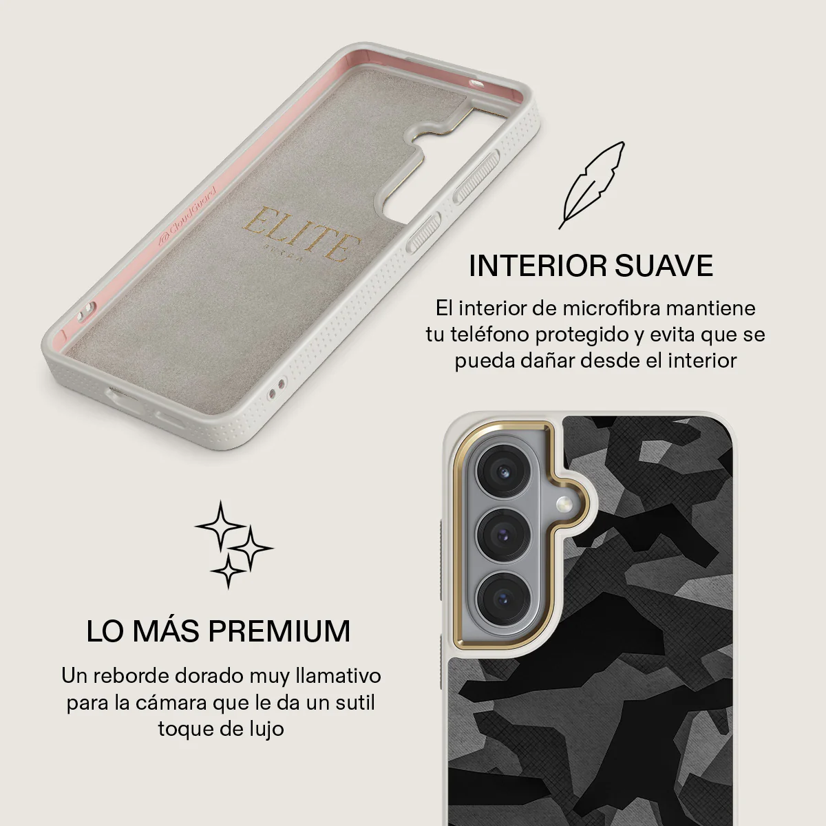 Night Black Camouflage - Samsung Galaxy S26 Funda - Image 31