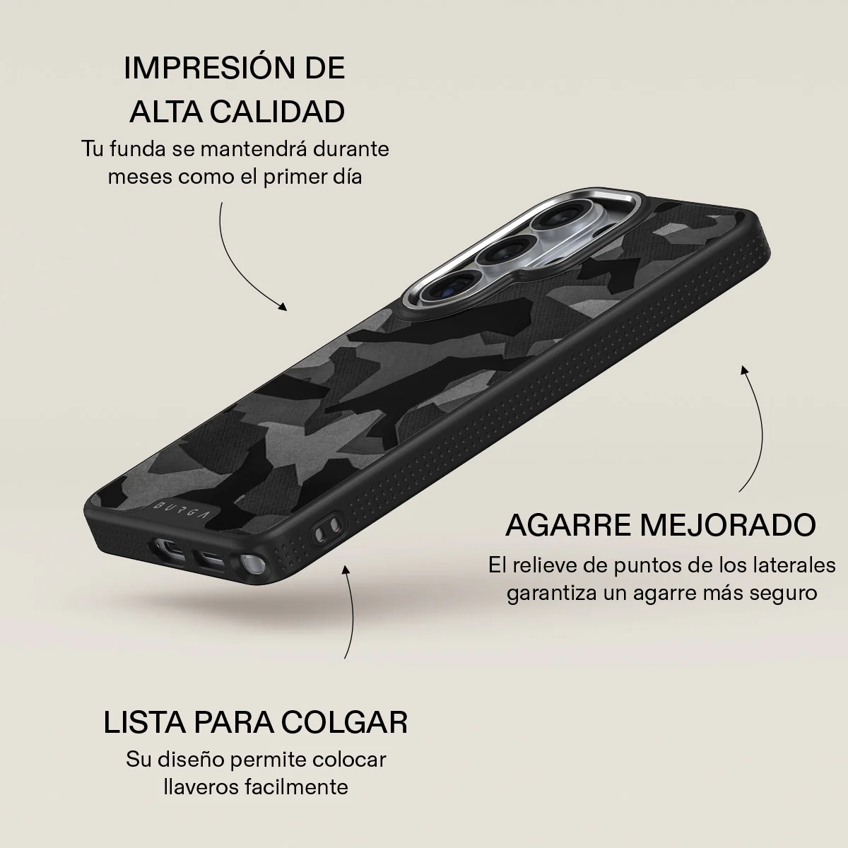 Night Black Camouflage - Samsung Galaxy S26 Ultra Funda - Image 23