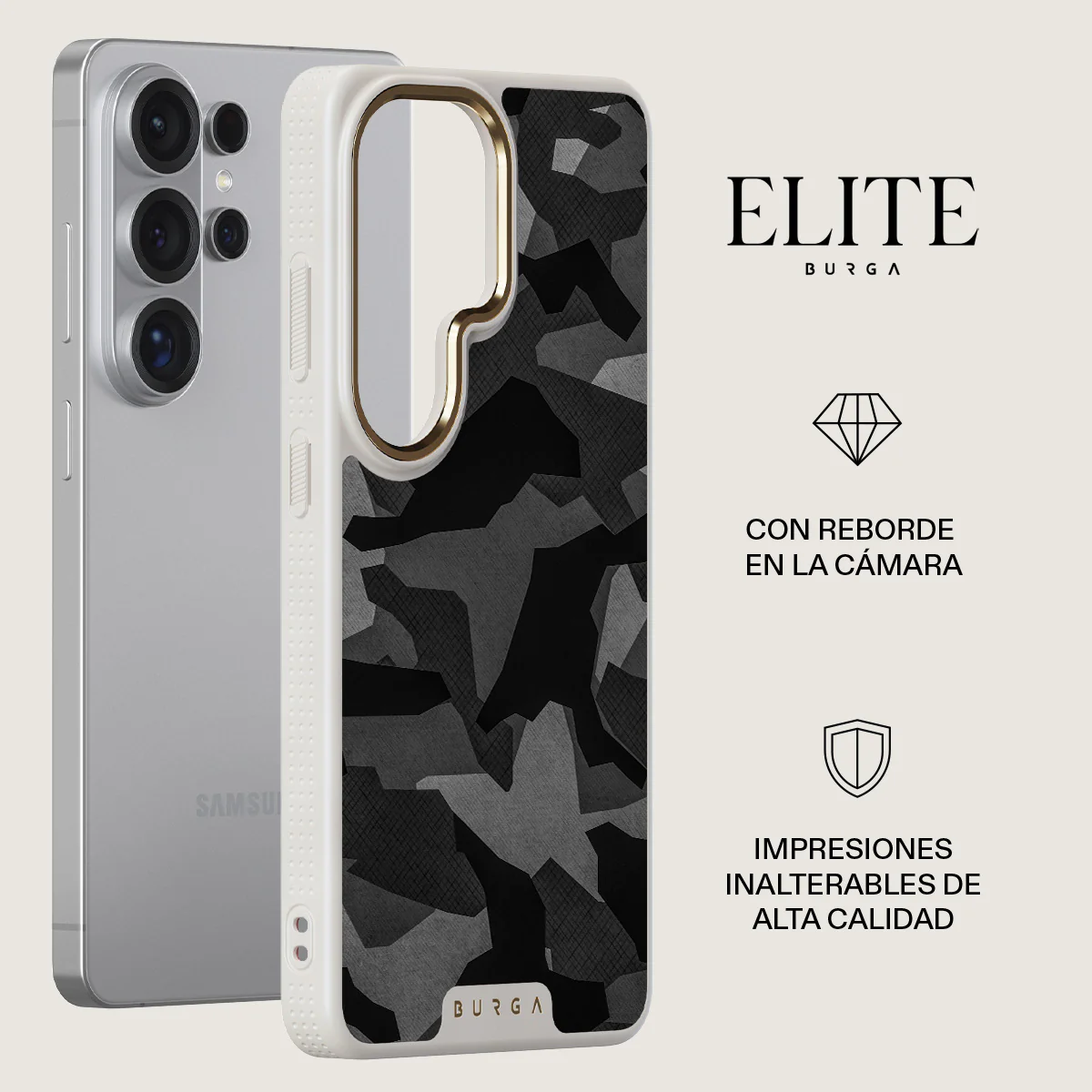Night Black Camouflage - Samsung Galaxy S26 Ultra Funda - Image 27