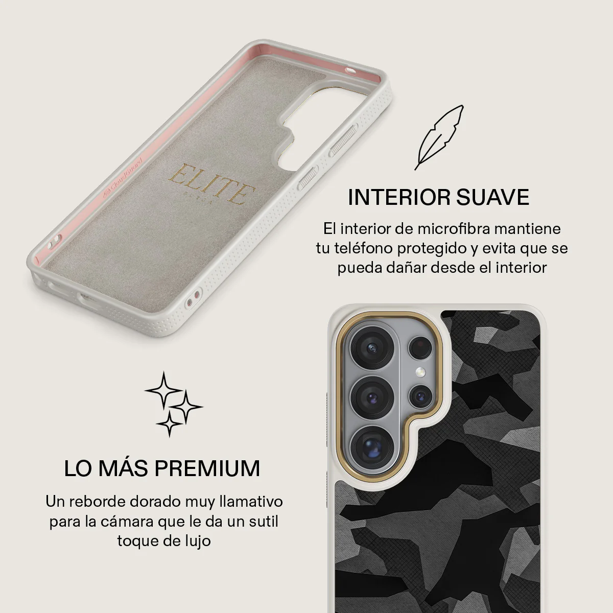 Night Black Camouflage - Samsung Galaxy S26 Ultra Funda - Image 31
