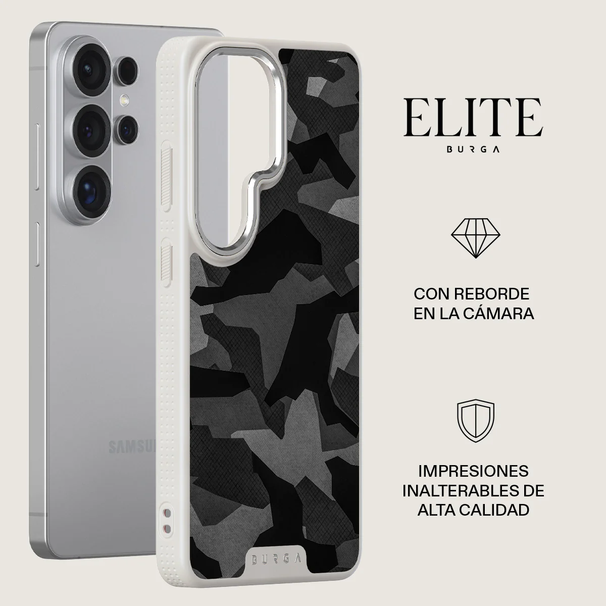 Night Black Camouflage - Samsung Galaxy S26 Ultra Funda - Image 34