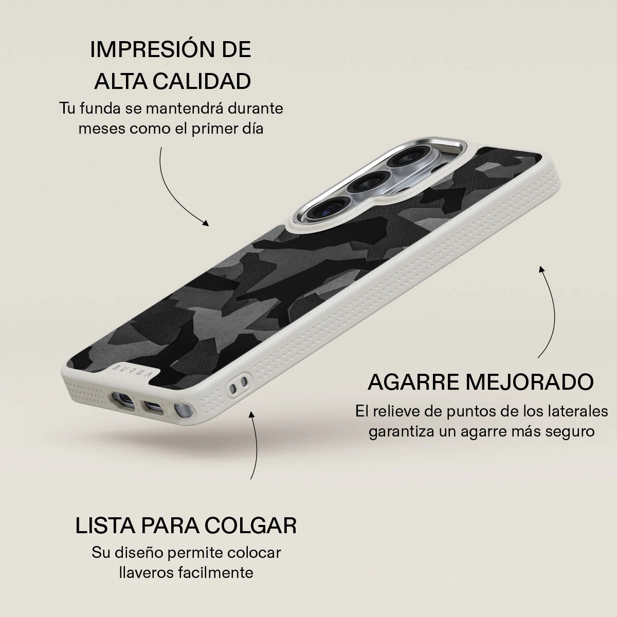Night Black Camouflage - Samsung Galaxy S26 Ultra Funda - Image 37