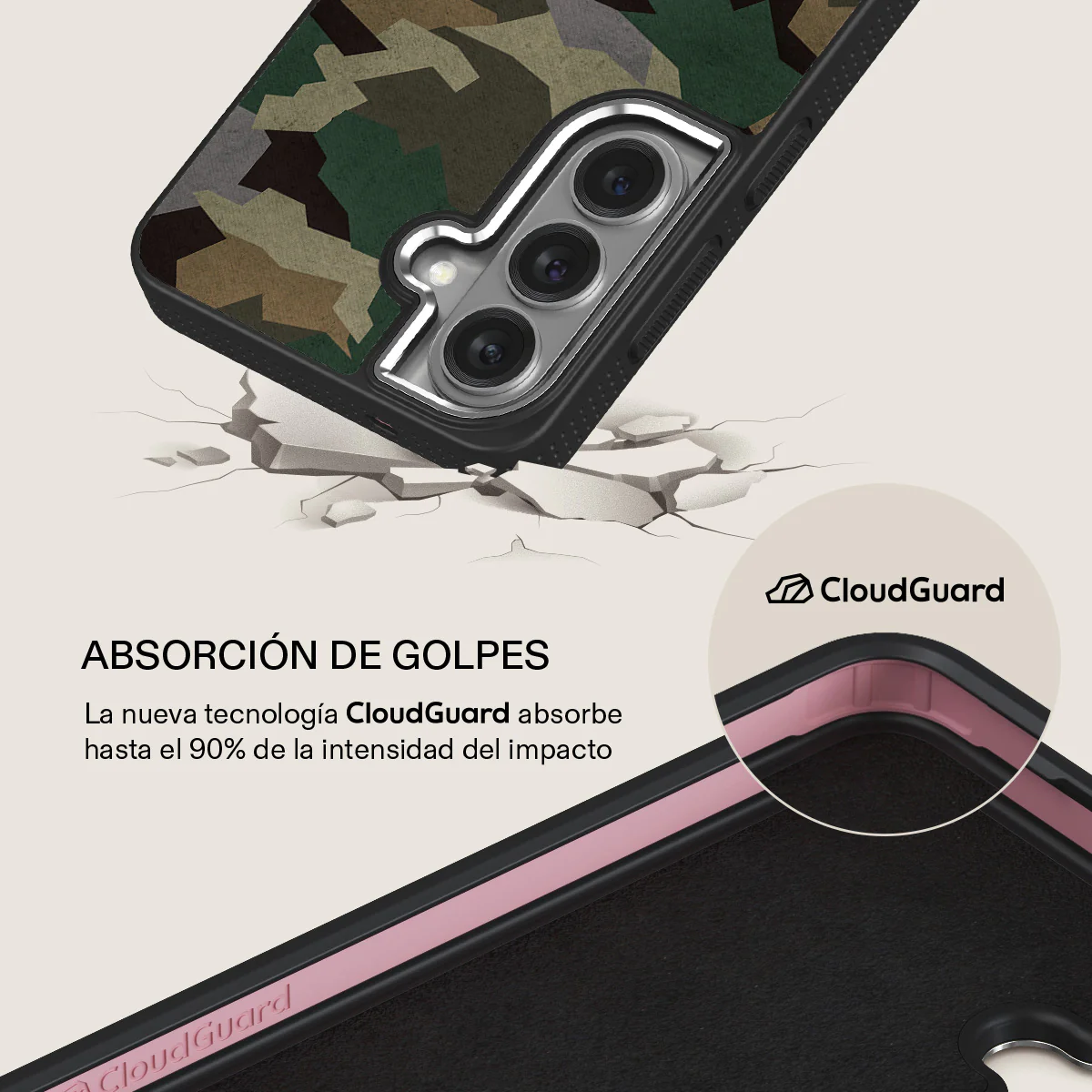 Tropical Green Camo - Samsung Galaxy S26 Plus Funda - Image 21