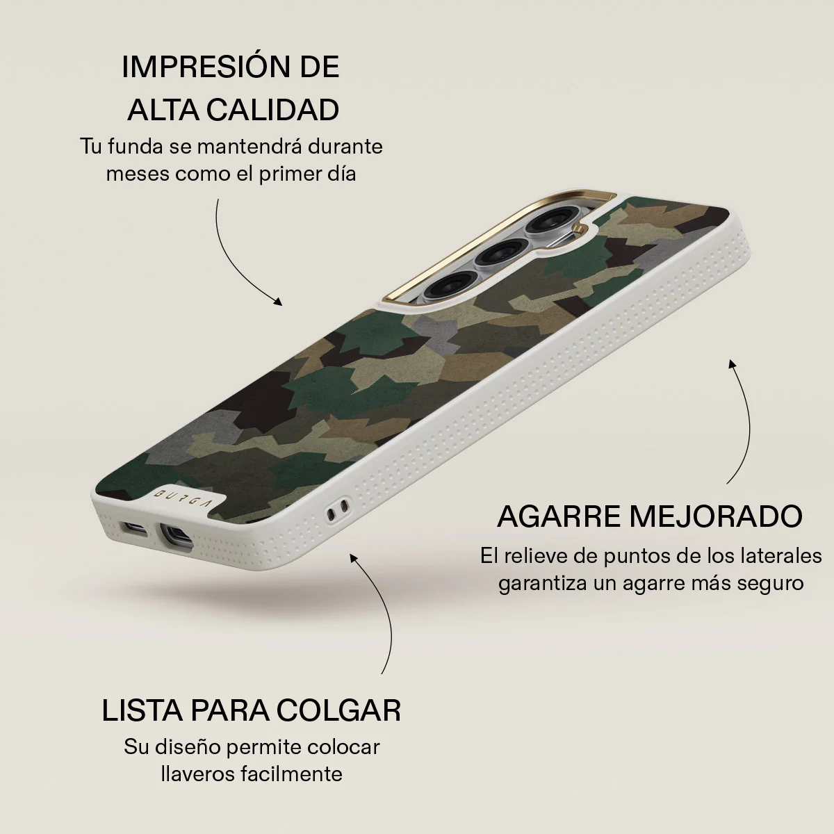 Tropical Green Camo - Samsung Galaxy S26 Plus Funda - Image 30