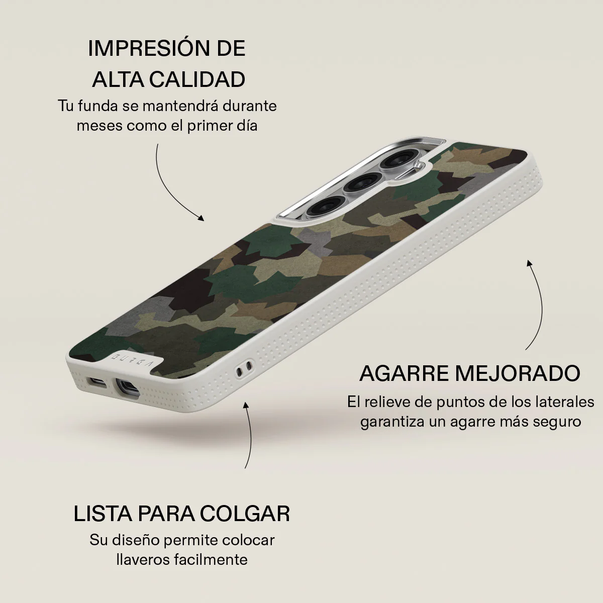 Tropical Green Camo - Samsung Galaxy S26 Plus Funda - Image 37