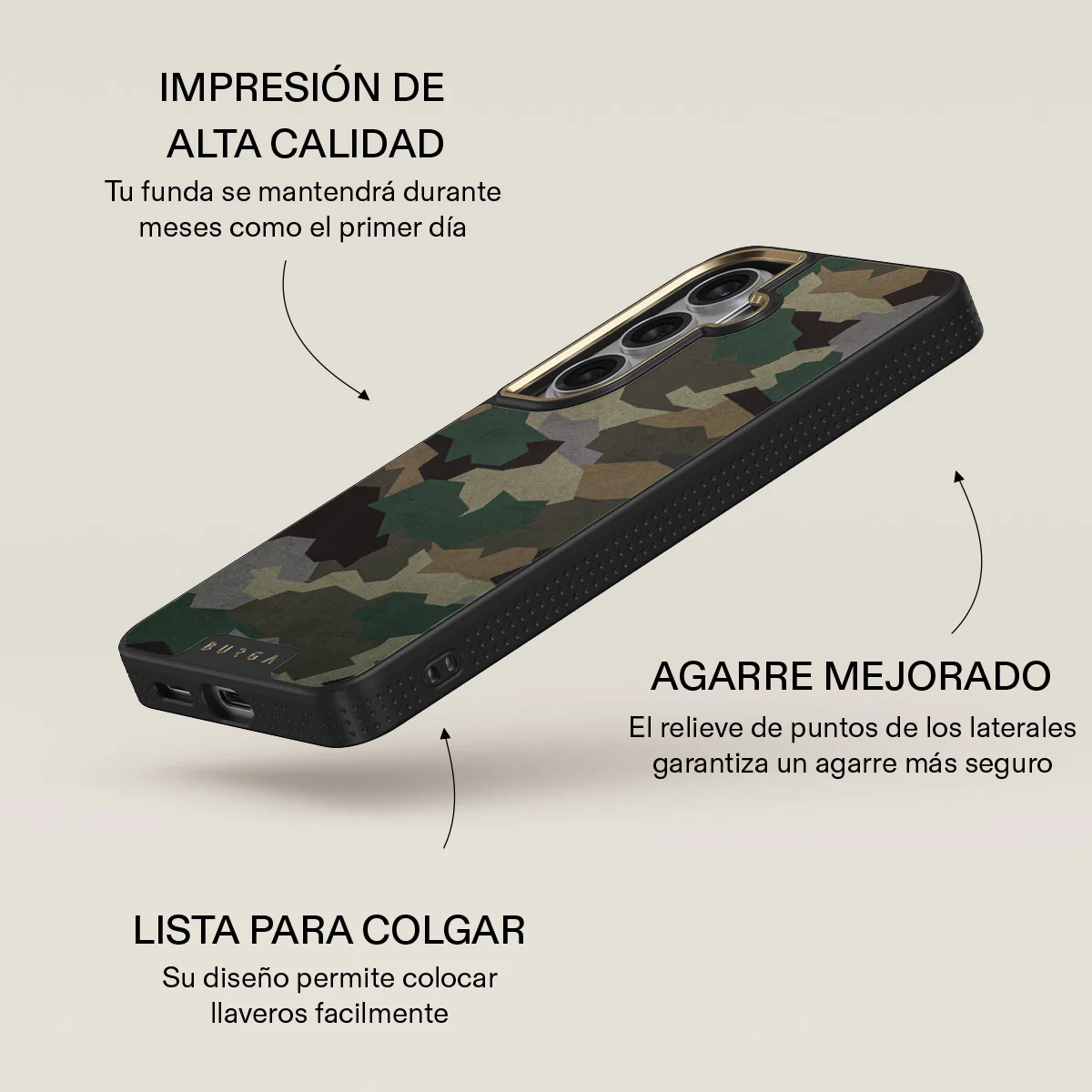 Tropical Green Camo - Samsung Galaxy S26 Plus Funda - Image 9
