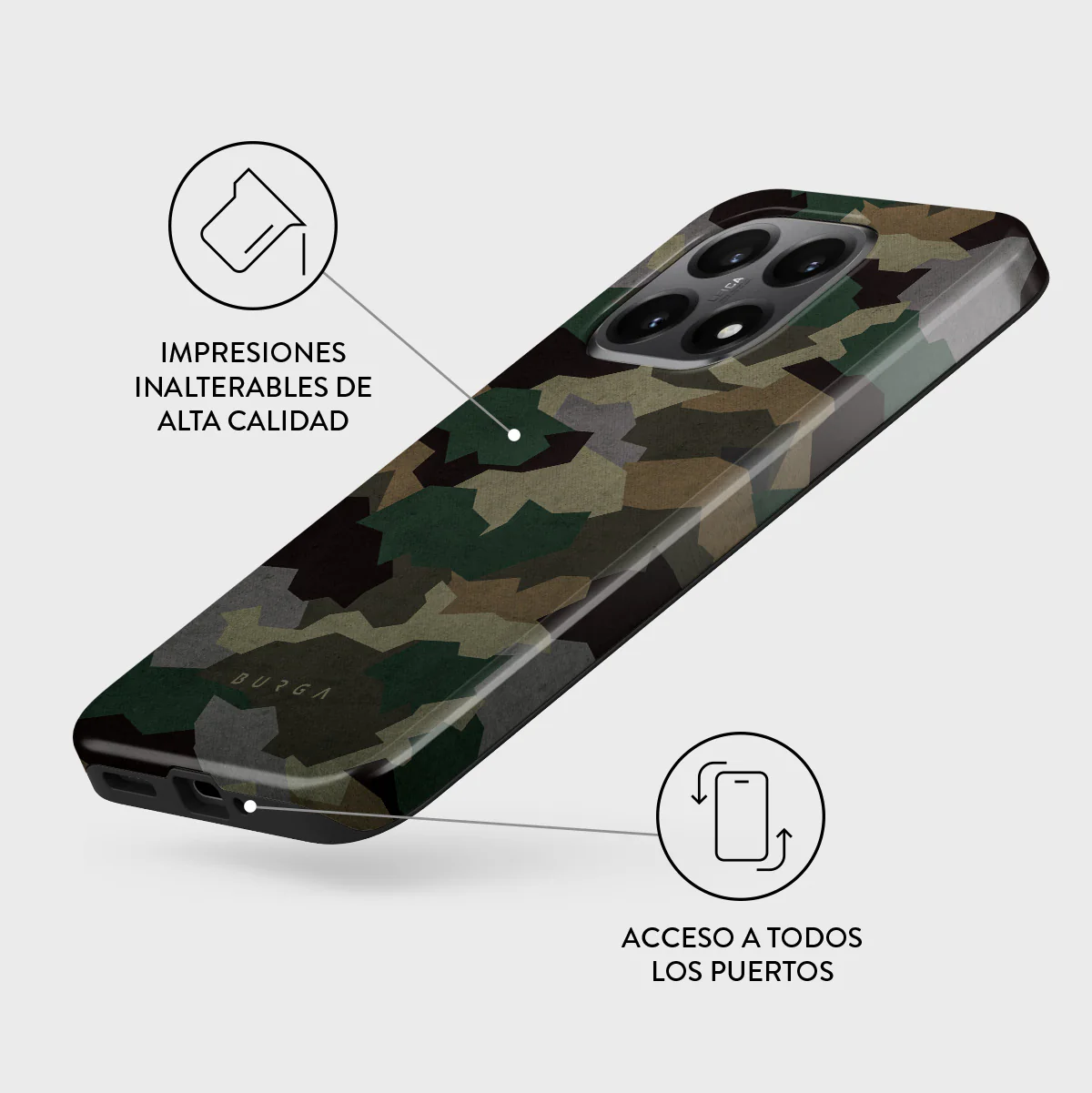 Tropical Green Camo - Xiaomi 15T Funda - Image 3