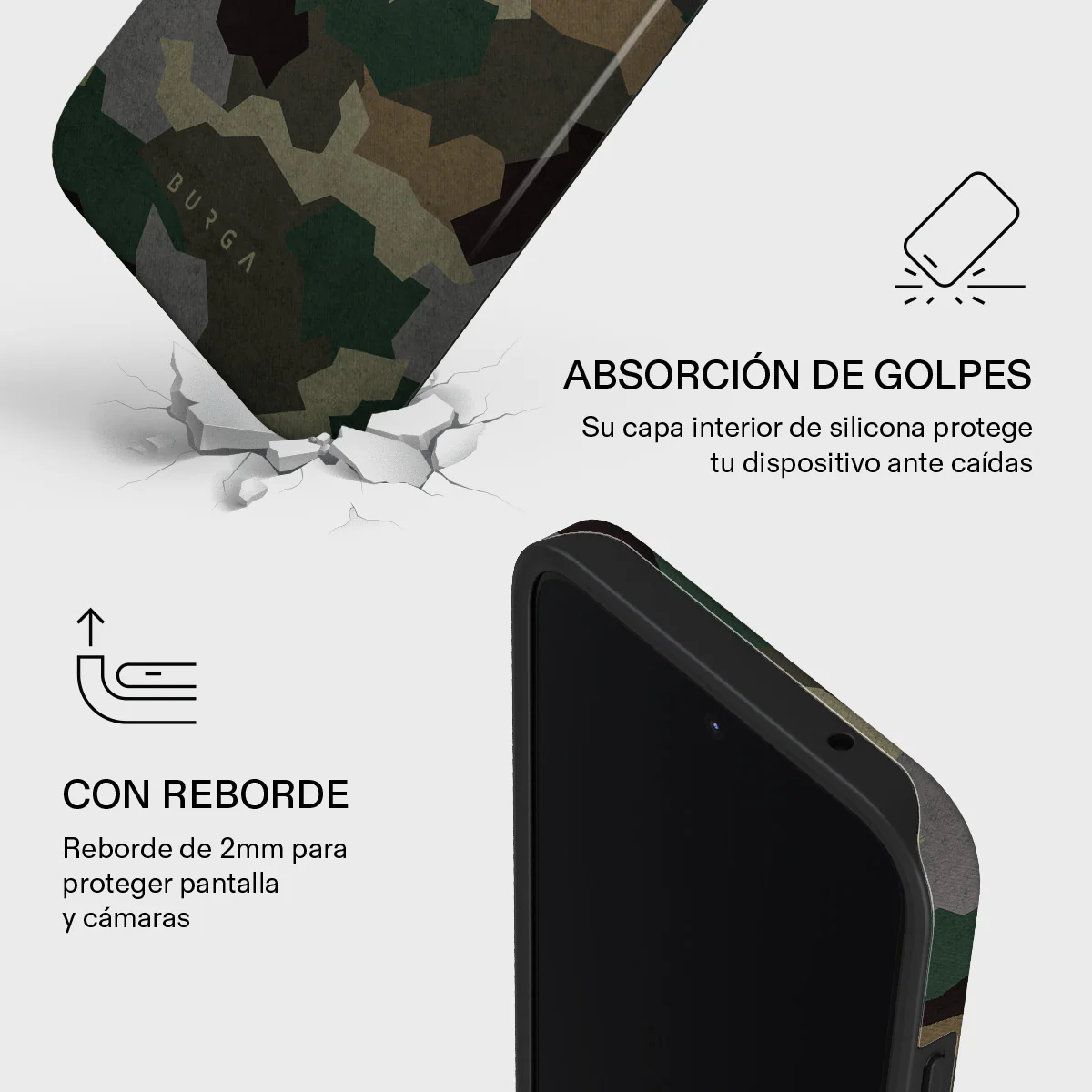Tropical Green Camo - Xiaomi 15T Funda - Image 4