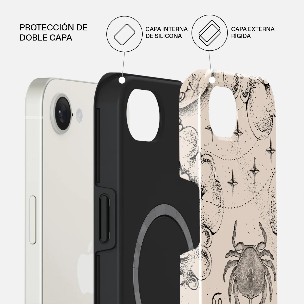 Cancer - iPhone 17e Funda - Image 2