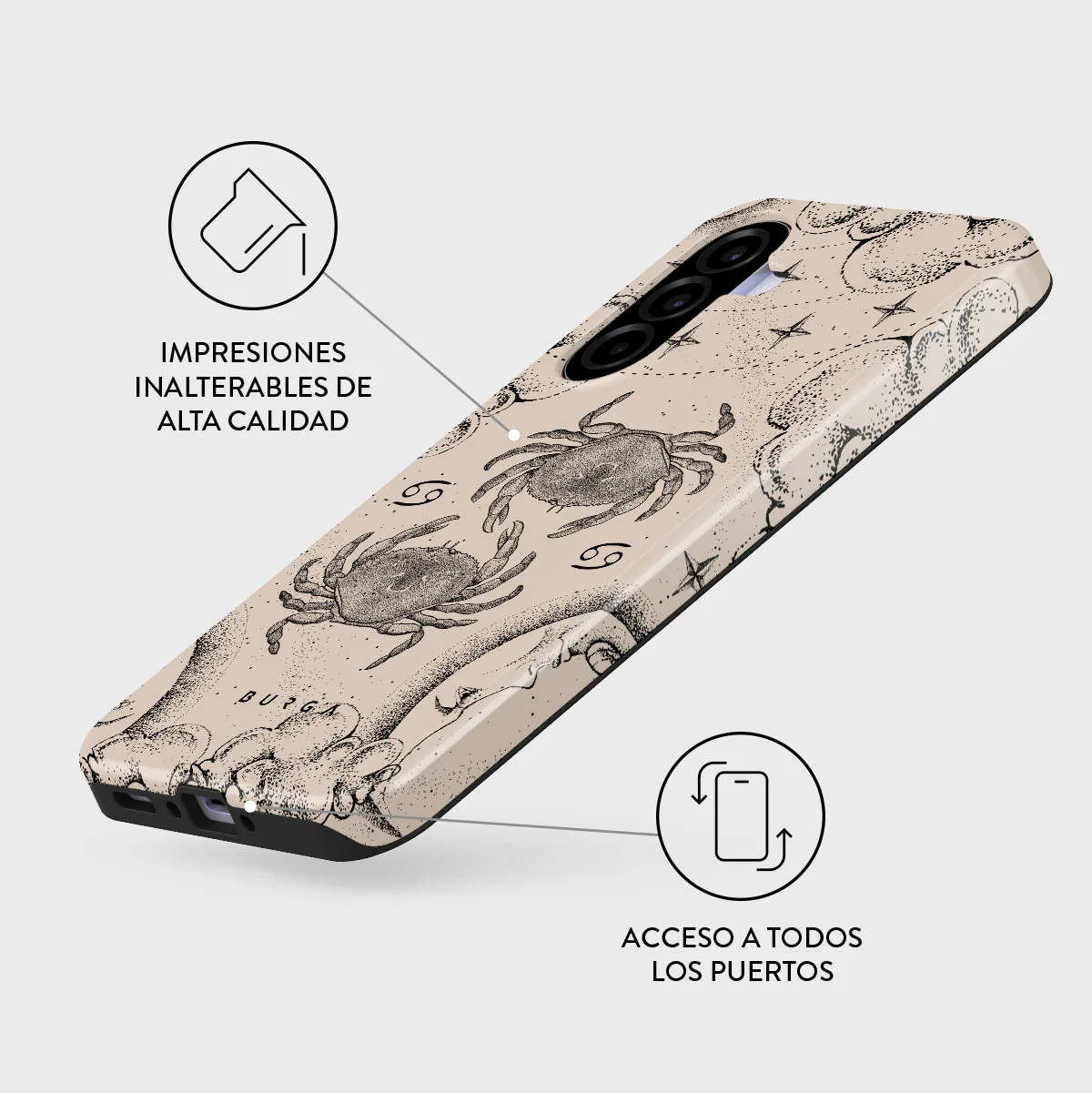 Cancer - Samsung Galaxy A37 5G Funda - Image 3