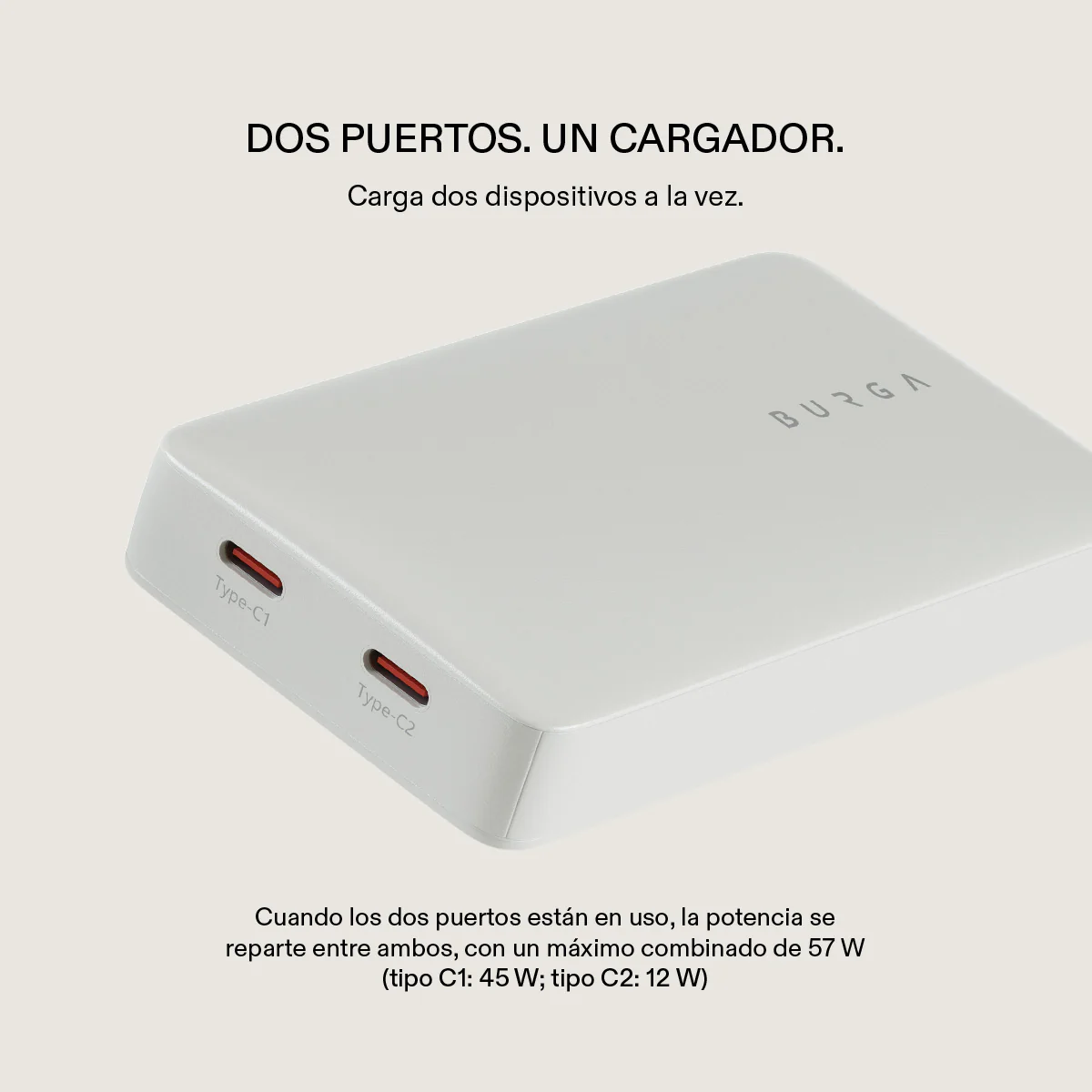 Cargador de pared de dos puertos - Image 7