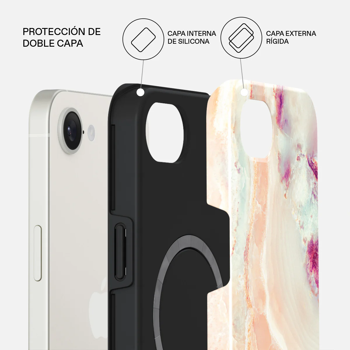 Berry Sorbet - iPhone 17e Funda - Image 2
