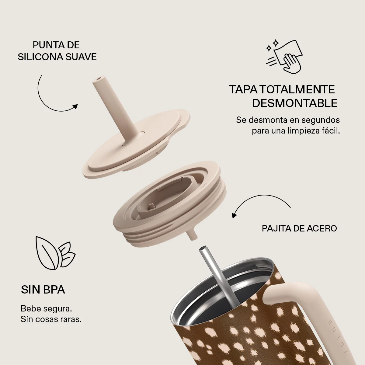 Cinnamon Roll - All Day Leakproof Tumbler - Image 6