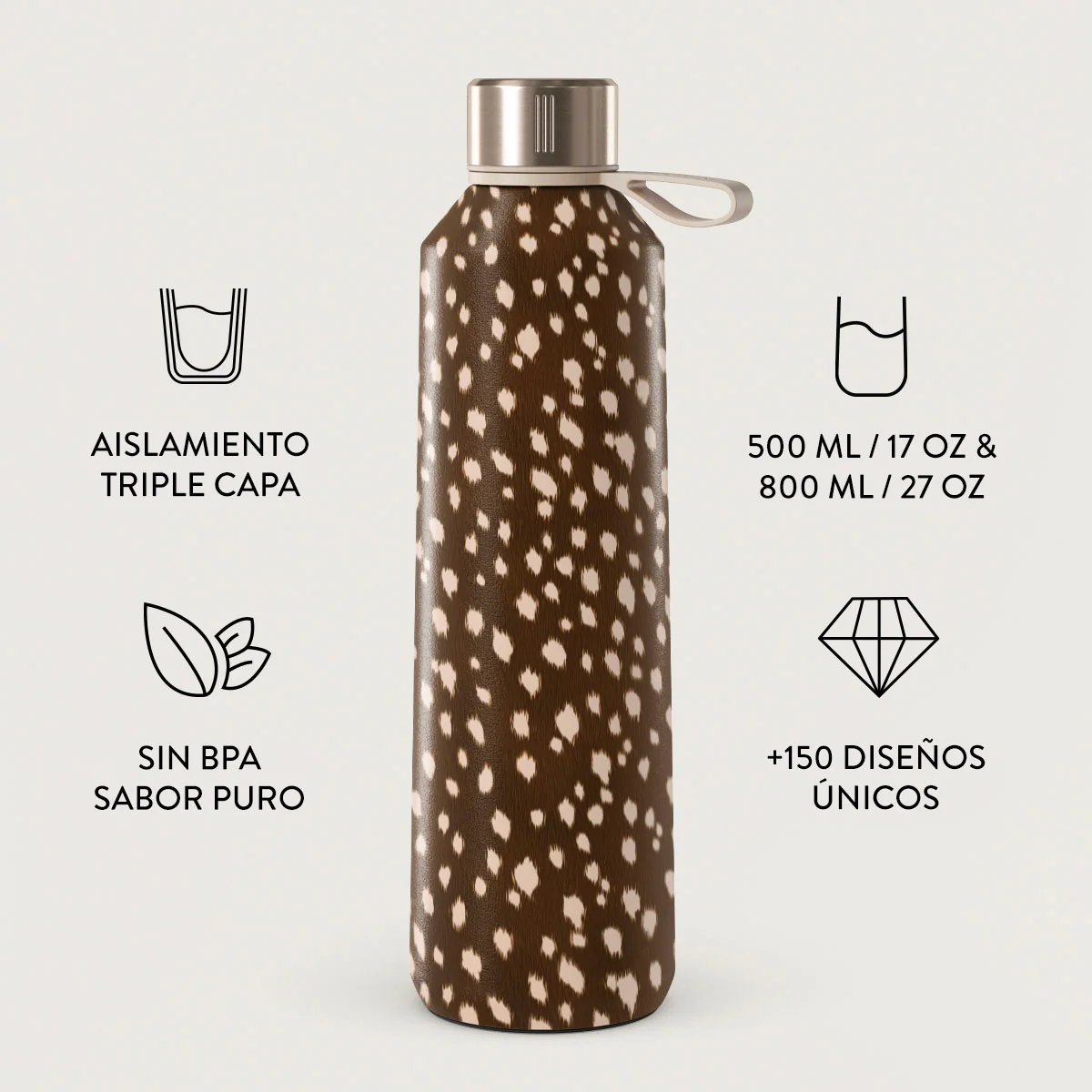 Cinnamon Roll -  Botella de Agua - Image 3