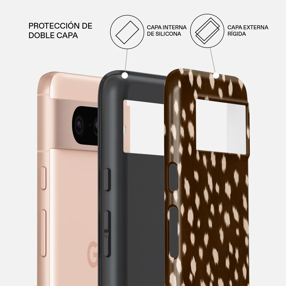 Cinnamon Roll - Google Pixel 8 Funda - Image 2