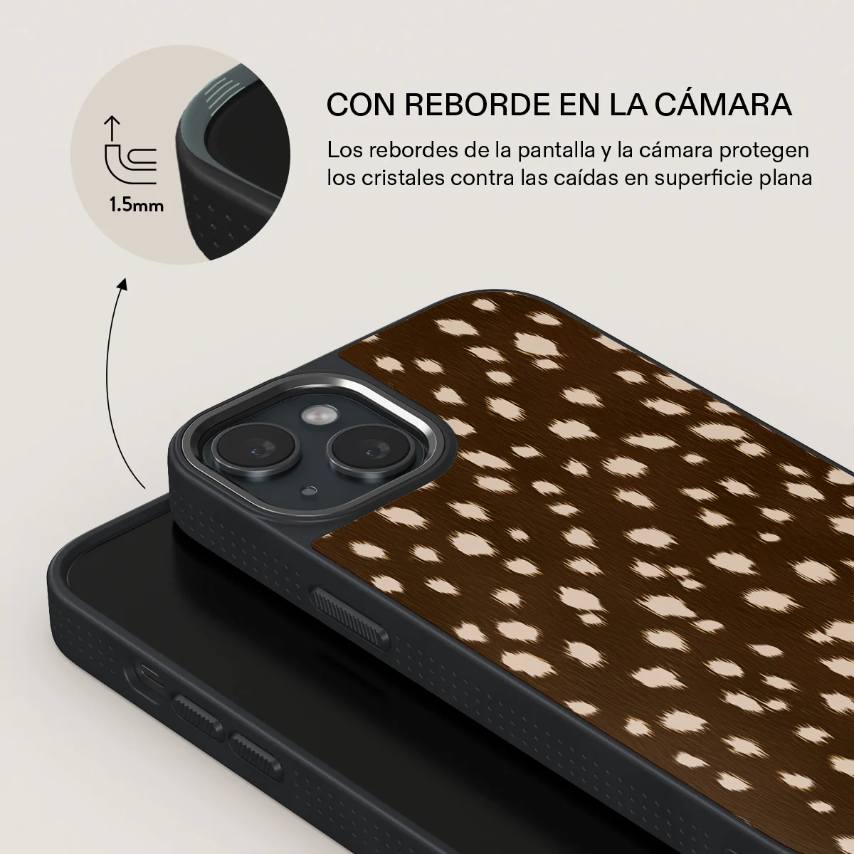 Cinnamon Roll - iPhone 15 Funda - Image 15