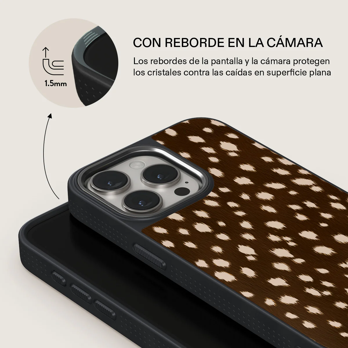 Cinnamon Roll - iPhone 15 Pro Funda - Image 15
