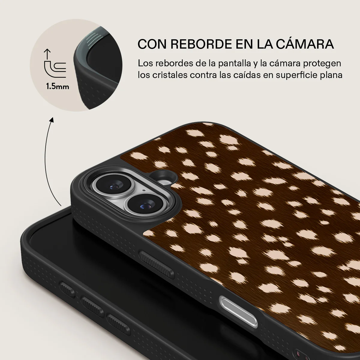 Cinnamon Roll - iPhone 16 Funda - Image 16