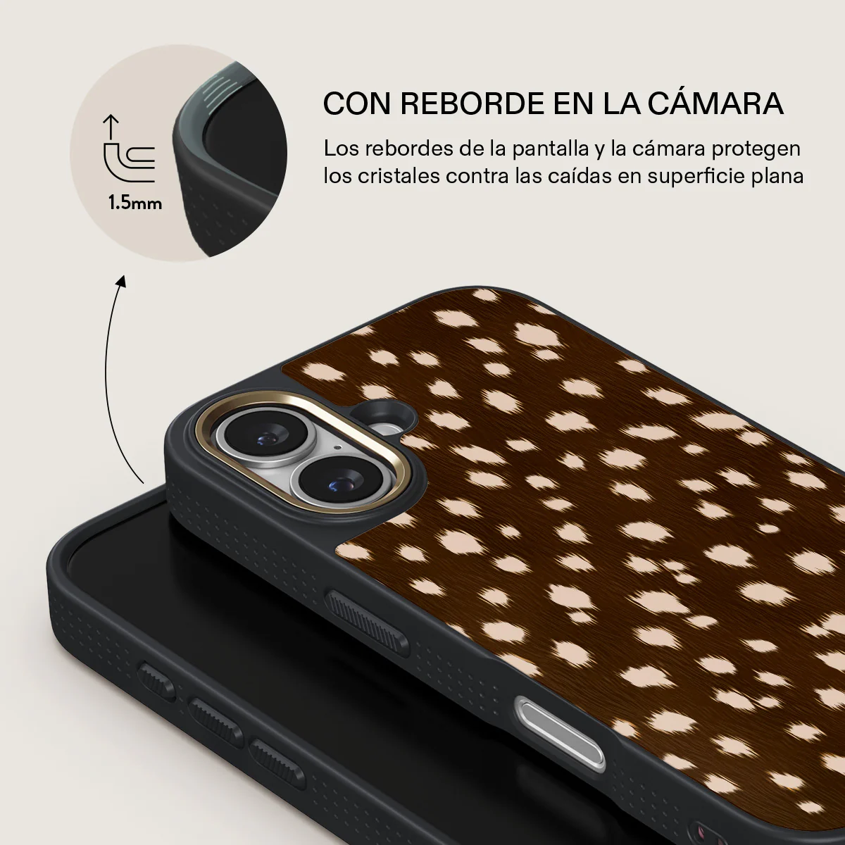 Cinnamon Roll - iPhone 16 Plus Funda - Image 9