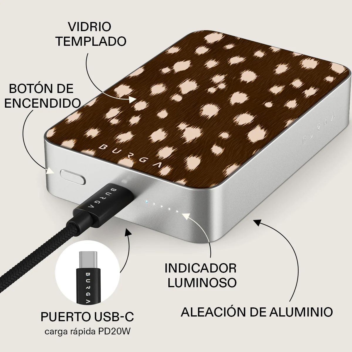 Cinnamon Roll - Power Bank Magnético - Image 45