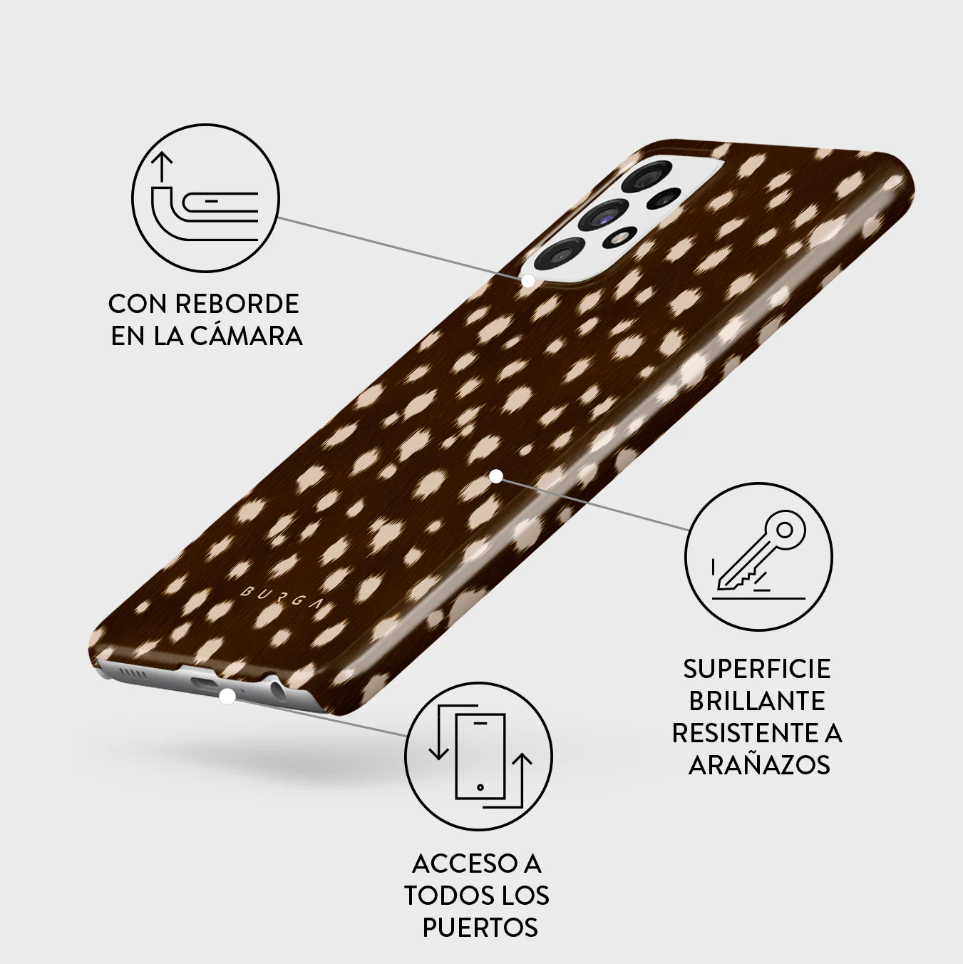 Cinnamon Roll - Samsung Galaxy A72 4G / 5G Funda - Image 3