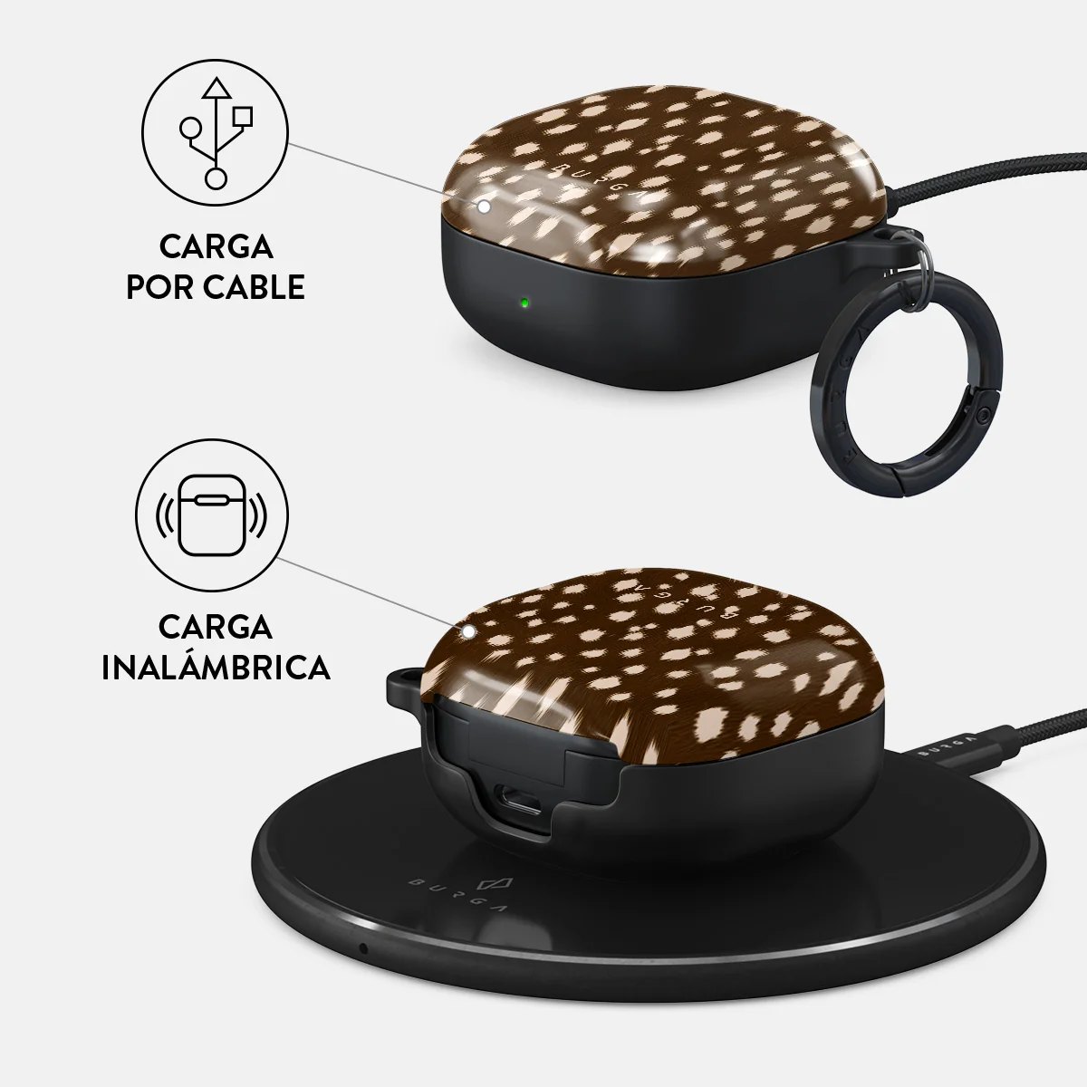 Cinnamon Roll - Samsung Galaxy Buds FE Funda - Image 3