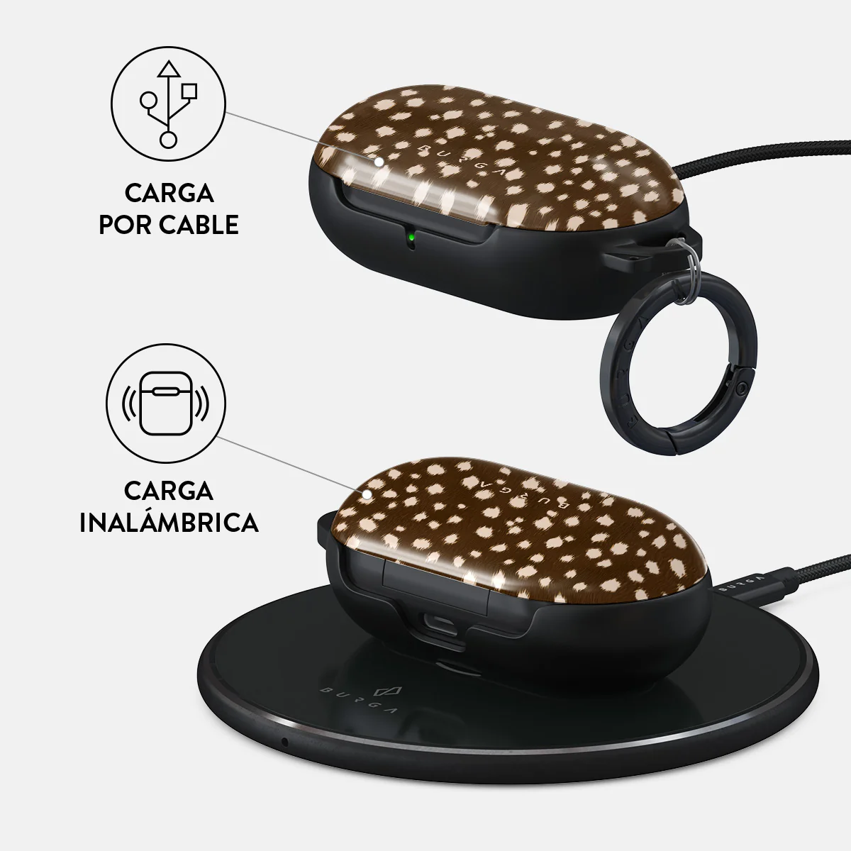 Cinnamon Roll - Samsung Galaxy Buds Plus Funda - Image 3