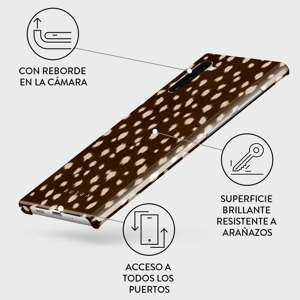 Cinnamon Roll - Samsung Galaxy Note 10 Funda - Image 3