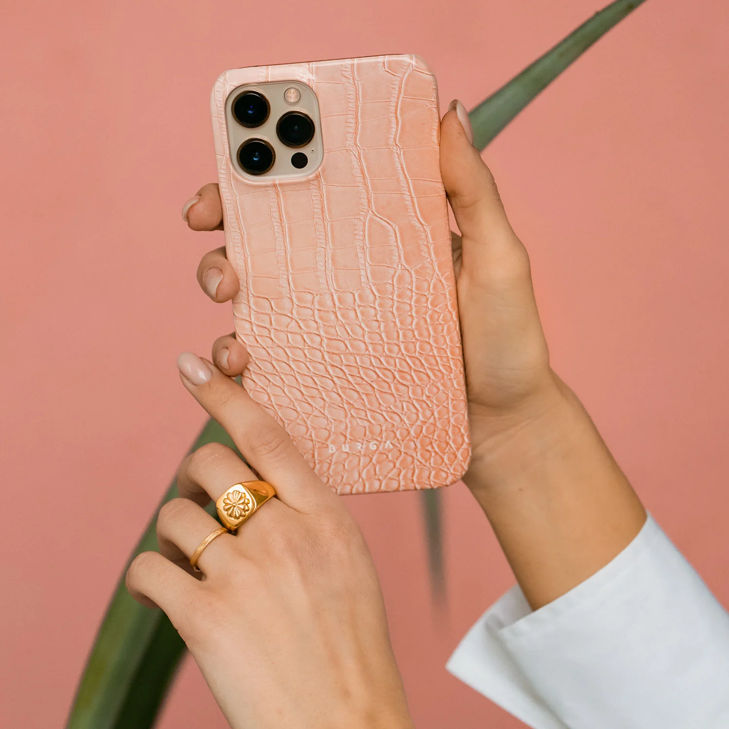 Pink Croco - Samsung Galaxy S26 Funda - Image 44