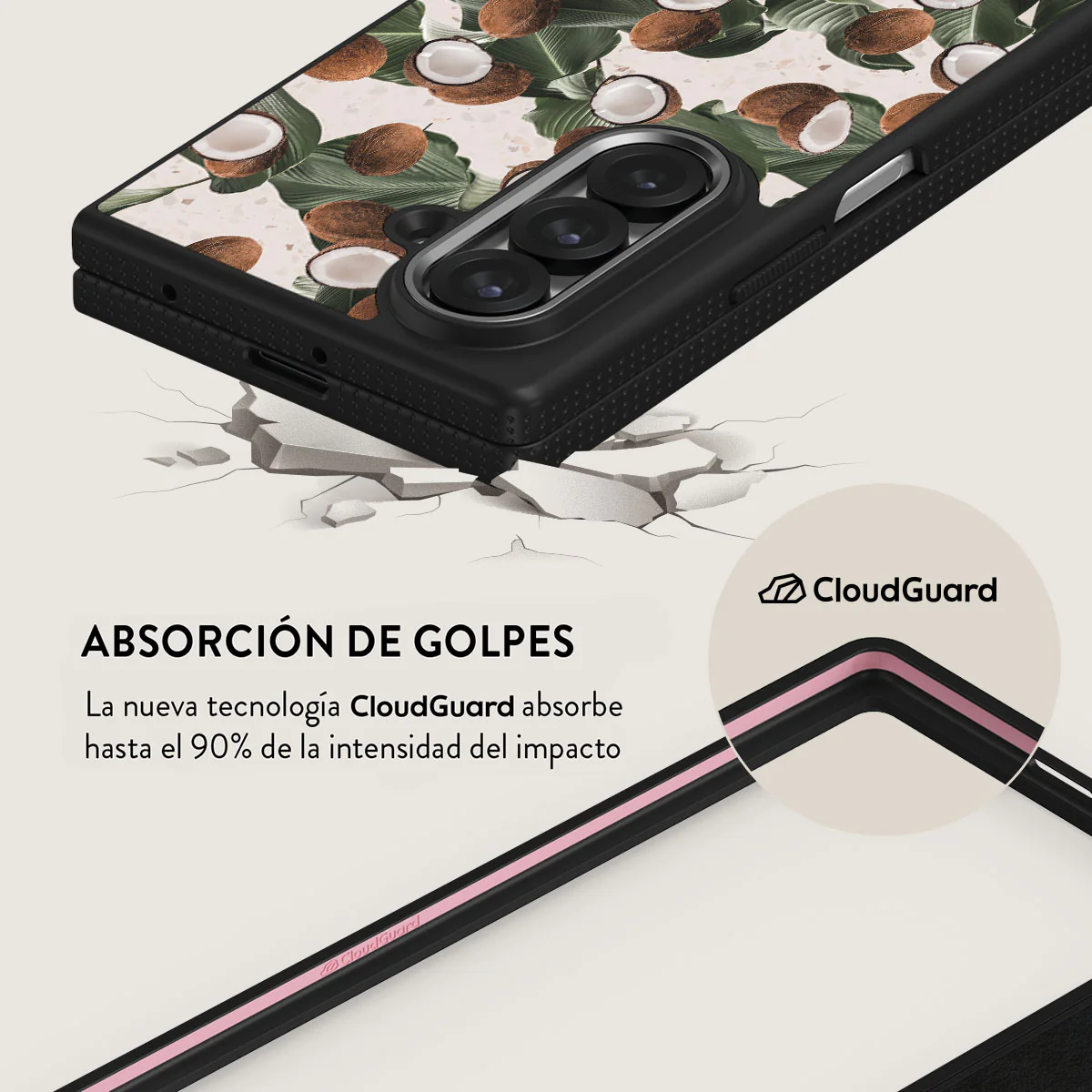 Coconut Crush - Samsung Galaxy Z Fold 7 Funda - Image 10