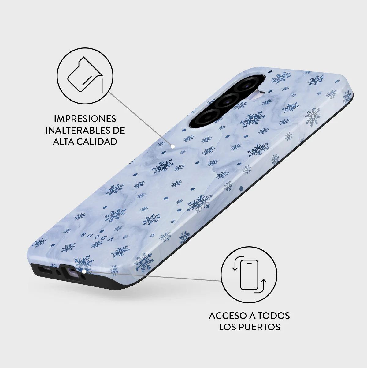 Ice Queen - Samsung Galaxy A37 5G Funda - Image 3