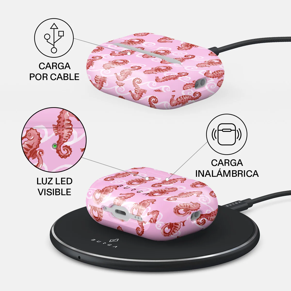 Coral Reef - AirPods Pro 3 Funda - Image 3