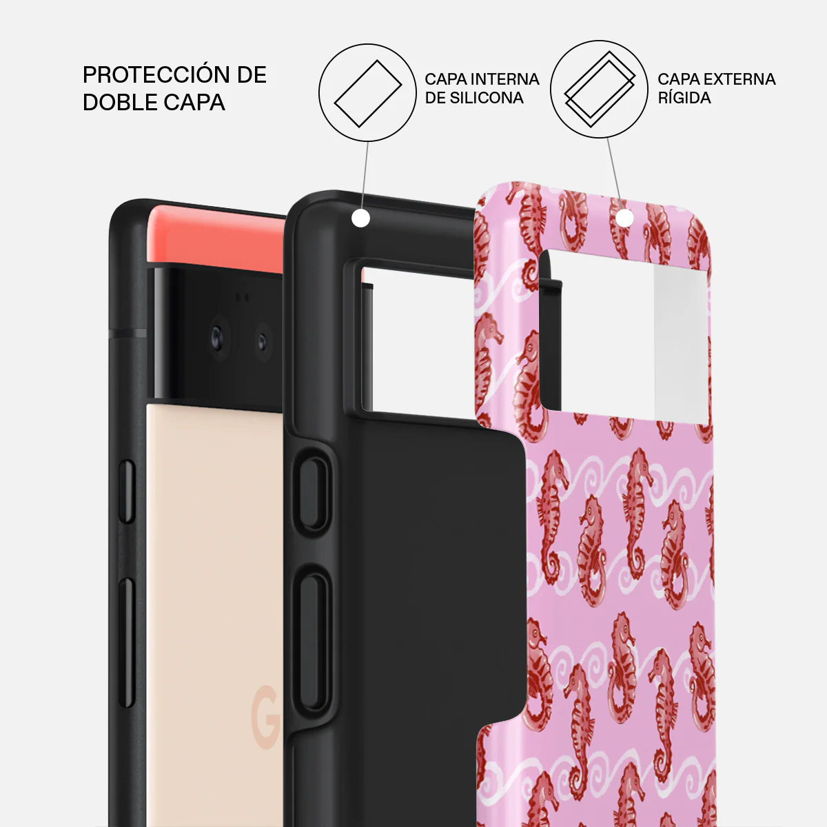 Coral Reef - Google Pixel 6 Funda - Image 2