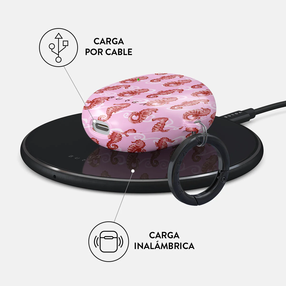 Coral Reef - Google Pixel Buds Pro 2 Funda - Image 3